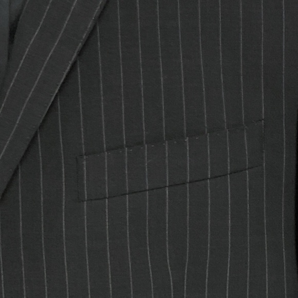 Versace Collection Wool Pinstripe Blazer - Picture 5 of 16